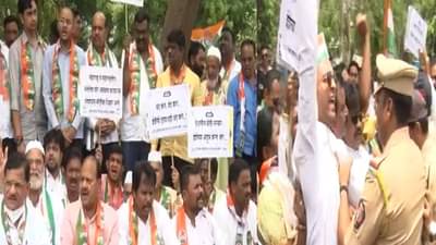 Congress Protest | मराठवाड्यातही काँग्रेसचा उद्रेक! औरंगाबाद, परभणी, नांदेड, बीड, हिंगोलीत भाजपविरोधात आक्रमक आंदोलन