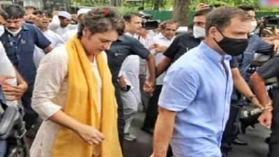 Congress protest : देशात हिटलरशाही सुरू असल्याचा आरोप करत पुण्यात काँग्रेसचं आंदोलन; राहुल गांधींच्या ईडीच्या चौकशीचा निषेध