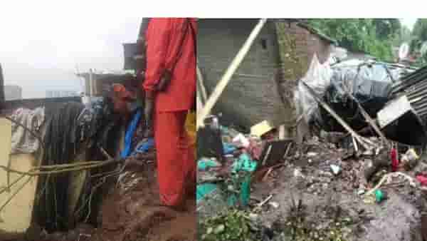 Mumbai Rain News : चेंबूरच्या वाशीनाका परिसरात दरड कोसळली, मुंबईत मुसळधार पावसाची शक्यता