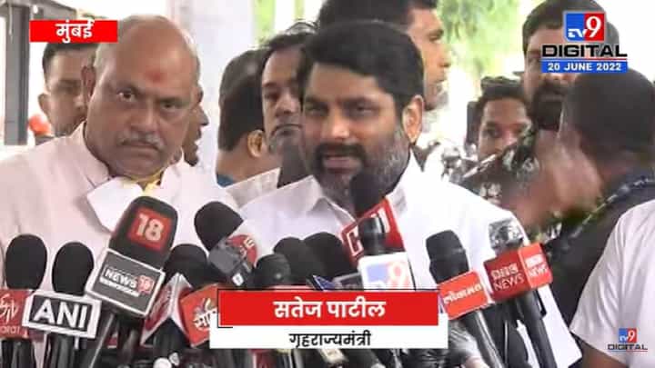 Satej Patil | टिळक आणि जगताप यांच्या मतदानावरून काँग्रेसचा अक्षेप : सतेज पाटील - tv9 Satej Patil | टिळक आणि जगताप यांच्या मतदानावरून काँग्रेसचा अक्षेप : सतेज पाटील - tv9