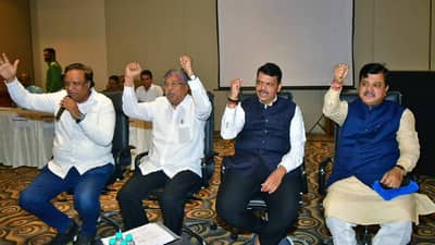 BJP in action:एकनाथ शिंदेंच्या बंडानंतर आता सत्ताबदलाची तयारी, भाजपाचे 106 आमदार गोवा किंवा गुजरातला नेणार