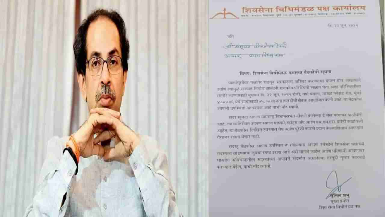 Shiv Sena: एकनाथ शिंदेंसोबतच्या बंडखोर आमदारांवर शिवसेनेची कारवाई, प्रतोदांनी जारी केलेल्या पत्रातले 3 मोठे मुद्दे वाचा