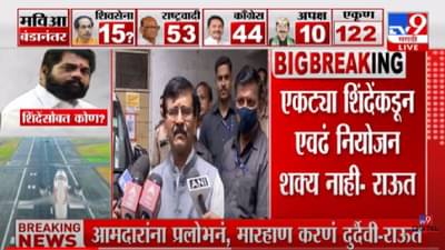 Sanjay Raut : एकनाथ शिंदेंच्या बंडामागे उद्धव ठाकरेच? संजय राऊत म्हणतात, उद्धव ठाकरे जे करतात ते थेट