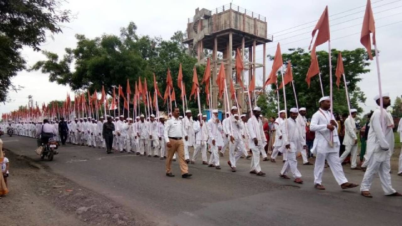 Pandharpur Wari 2022: संत गजानन महाराजांची पालखी अंबाजोगाईकडे प्रस्थान