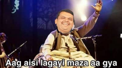 Political Memes: ट्विटवरच्या कार्यकर्त्यांचा नाद नाय! त्यांनीच सांगितलं फडणवीस खुश आहेत, सुरत शहराचा यासगळ्यात काय रोल