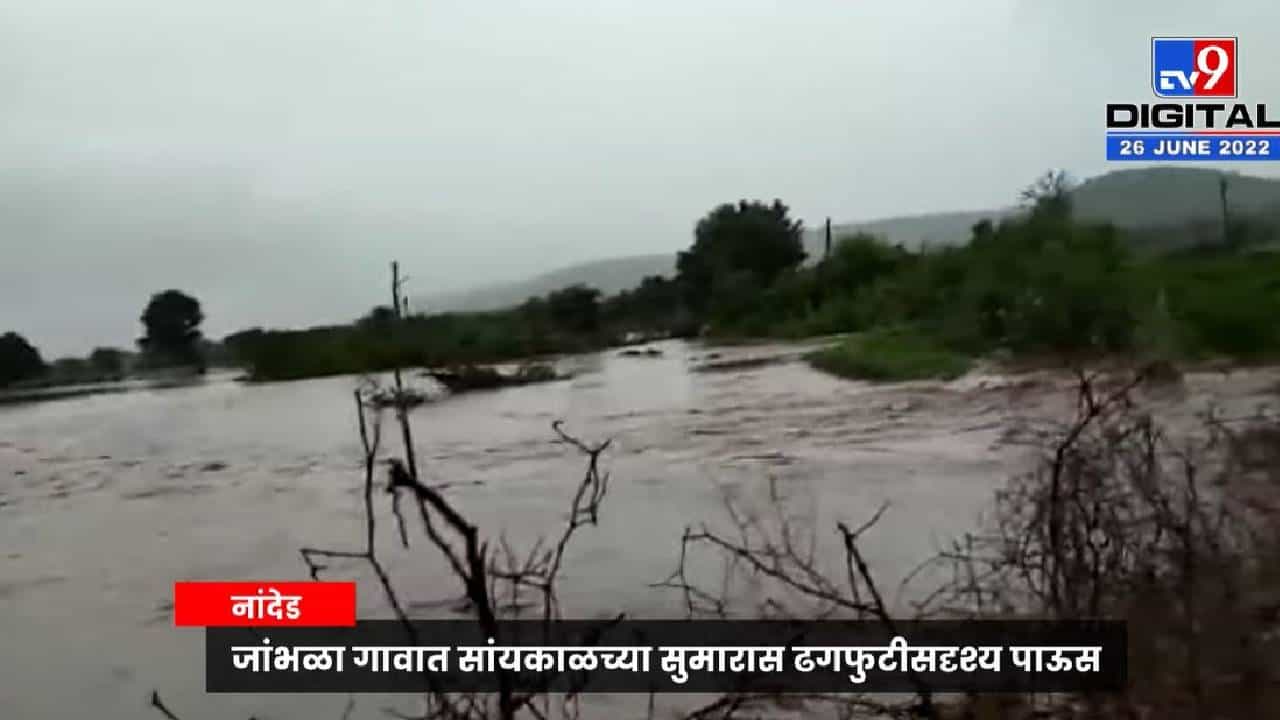 Nanded : काय सांगता? पावसाअभावी नाही तर पावसामुळे दुबार पेरणीचे संकट..!