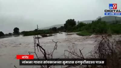 Nanded : काय सांगता? पावसाअभावी नाही तर पावसामुळे दुबार पेरणीचे संकट..!