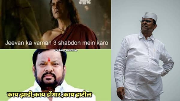 Shahajibapu Patil : बघून झाली हिरवळ, वाट बघतोय झिरवळ! नेटकऱ्यांच्या प्रतिभेला बहर, राजकीय भूकंपातही विनोदाचा कहर