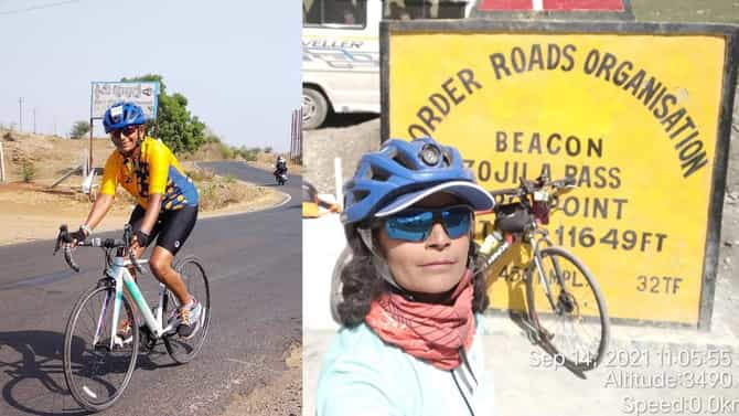 लेह ते मनाली, 55 तास सायकल चालवणारी पहिली महिला! पुण्याची सायकलपटू प्रीती मस्के गिनीज वर्ल्ड रेकॉर्डमध्ये