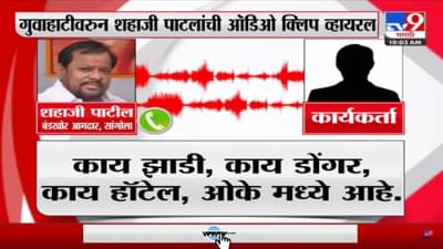 Viral Audio clip : काय झाडी...काय डोंगार...! राज्यात धूमाकूळ घालणारी ऑडिओ क्लिप व्हायरल झाली तरी कशी? वाचा सविस्तर