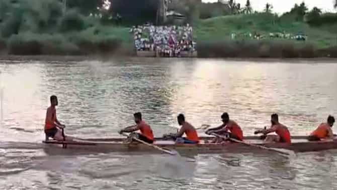 Sangli : कृष्णाकाठी सांगलीकरांनी अनुभवला होड्यांच्या शर्यतीचा थरार, रॉयल कृष्णानं तिसऱ्यांदा पटकावला प्रथम क्रमांक