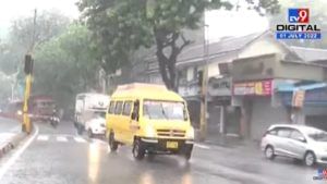 Video : मुंबईत पावसाची हजेरी, हवामान खात्याकडून ऑरेंज अलर्ट जारी