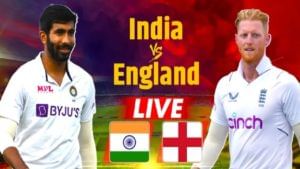 India vs England, Day 1, Live Score: पावसानंतर सामन्याला सुरुवात होताच भारताला तिसरा झटका