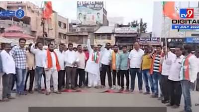 हिंगोलीत सत्ता बदलानंतर भाजप कार्यकर्त्यांचा जल्लोष