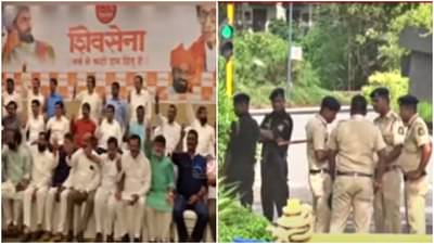 Eknath Shinde : शिवसेनेचे बंडखोर आमदार रात्री आठवाजता मुंबईत होणार दाखल; उद्धव ठाकरेंकडून शिवसैनिकांना शांततेचं आवाहन