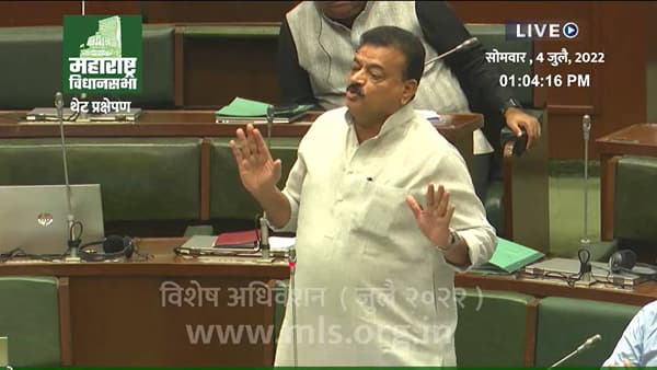 Bhaskar Jadhav: नियती कुणालाही सोडत नाही, भास्कर जाधवांचा हल्लाबोल, बोला संजय राठोड, सरनाईकांचं काय करताय?