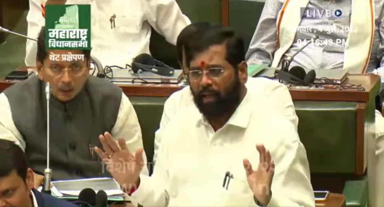 CM Eknath Shinde : एकनाथ शिंदे गुजरातेत जात असल्याची संपूर्ण माहिती उद्धव ठाकरेंना होती? एकनाथ शिंदेंनी सभागृहात स्पष्टच सांगितलं!