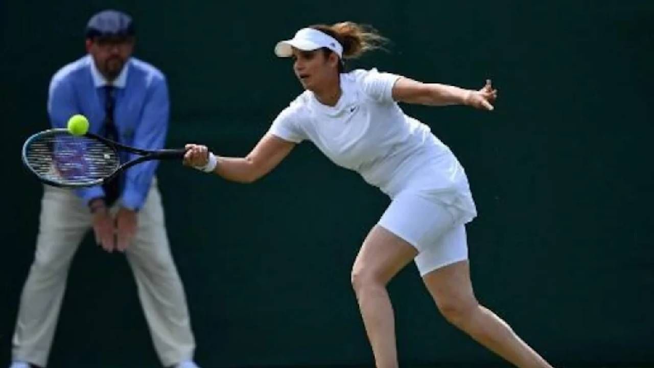 Wimbledon 2022 : सानिया मिर्झा मिश्र दुहेरीच्या उपांत्यपूर्व फेरीत, स्पेन आणि जॉर्जियाच्या खेळाडूचा पराभव