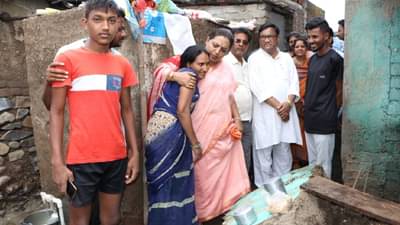 Amravati Rain : अमरावती जिल्ह्यात अतिवृष्टीचा तडाखा, नागरिकांच्या घरात शिरले पाणी, ॲड. यशोमती ठाकूर यांच्याकडून पाहणी