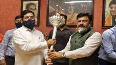 Rajesh Kshirsagar : ...म्हणून आम्ही एकनाथ शिंदेंसोबत; चंद्रकांत पाटलांच्या भेटीनंतर काय म्हणाले शिवसेनेचे माजी आमदार राजेश क्षीरसागर?