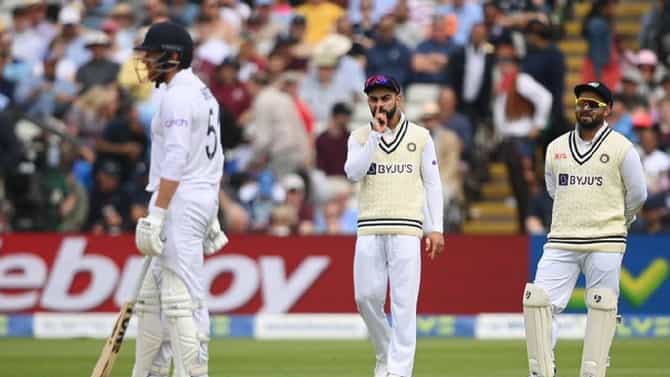 Virat Kohli, Jonny Bairstow : दोन चित्रं, दोन लोक आणि विराट कोहलीची घेतलेली मजा, पाहा व्हिडीओ