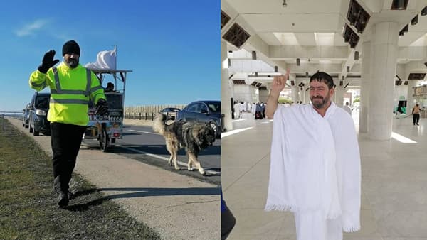 Hajj : आले भक्ताच्या मना तिथे कुणाचे चालेना, हजला जाण्यासाठी तब्बल 6,500 किलोमीटर चालला, वाचा अपार भक्तीचा प्रवास
