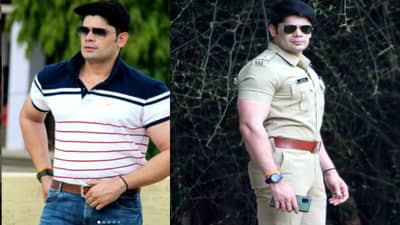 मॉडेलपेक्षा भारी दिसणारा सब-इन्स्पेक्टर, हिरोसारखी पर्सनॅलिटी, रोज 25 अंडी खातो, 2 लिटर दूध पितो