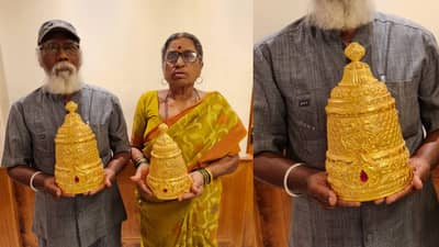 Pandharpur Wari 2022: विठ्ठल रुक्मिणीला एक कोटी रुपयाचा सोन्याचा मुकुट!