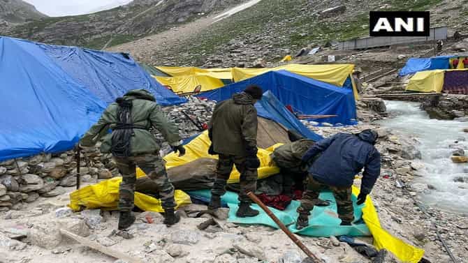 Amarnath : अमरनाथ यात्रेसाठी गेलेल्या पुण्यातील दोन भाविकांचा मुत्यू ? ढगफुटीमुळे सिंध नदीच्या पाणी पातळीतही वाढ