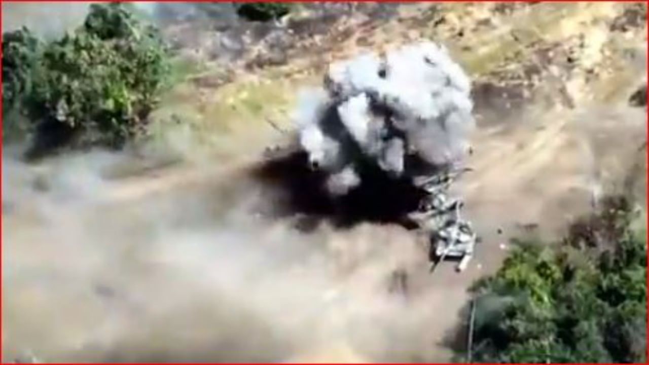Video : जाळ अन् धूर सोबतच! युक्रेनच्या प्रत्युत्तरात रशियाचे नऊ रणगाडे नष्ट; संरक्षण मंत्रालयाचा दावा