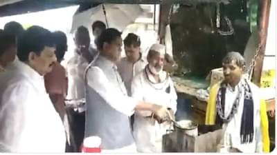 Aashadhi ekadashi Pandharpur: ले चाय गरम.. रावसाहेब दानवेंनी भर पावसात वारकऱ्यांसाठी बनवला चहा