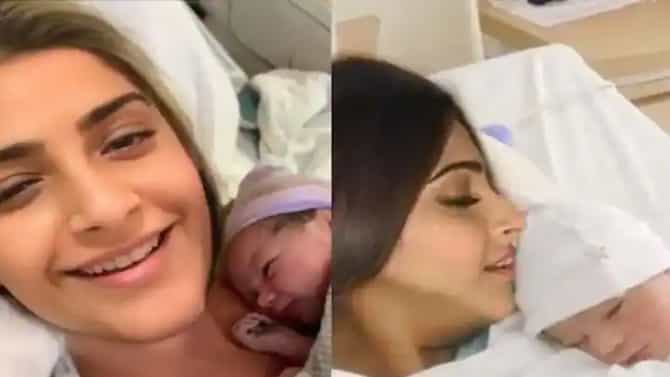 Sonam Kapoor : सोनम कपूरला मुलगा झाला, नीतू कपूरची पोस्ट सोशल मीडियावर व्हायरल