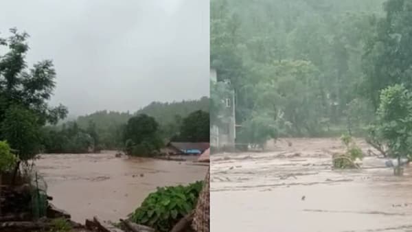 Nashik Rain Update : नाशिकमध्ये पावसाचा कहर, सुरगाणा तालुक्यातील अलंगून बंधारा फुटला, नागरिकांची तारांबळ