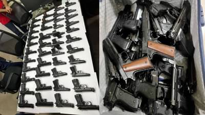 Delhi Crime : दिल्ली आंतरराष्ट्रीय विमानतळावर बंदुकांनी भरलेल्या बॅगा जप्त, व्हिएतनामहून आलेल्या जोडप्याला अटक