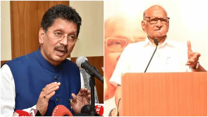 Deepak Kesarkar : शरद पवारांनी शिवसेना का फोडली? बाळासाहेबांना यातना का दिल्या? दीपक केसरकरांचे सवाल