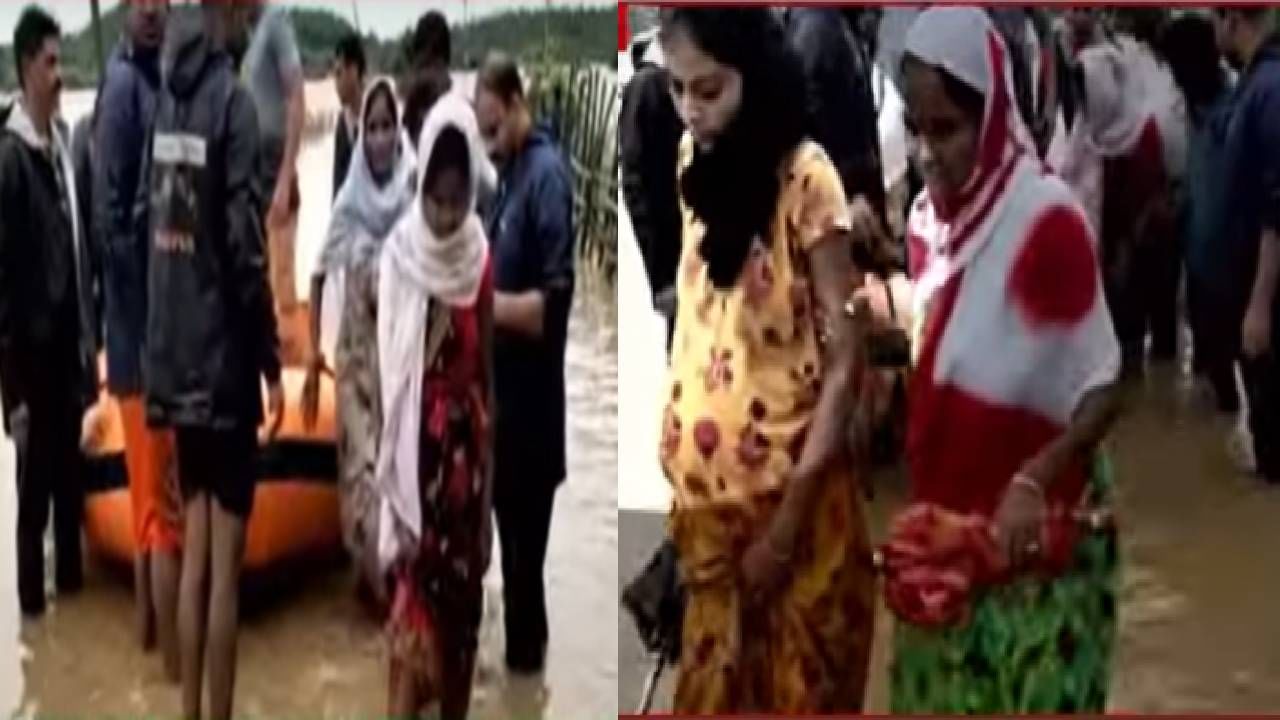 Heavy Rain | महापुरात अडकलेल्या तीन गर्भवती महिलांची सुटका, गडचिरोलीतील सोमनूर आणि सोमनपल्ली गावातला थरार