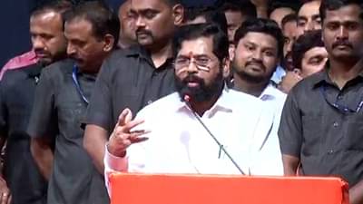 CM Eknath Shinde : अरे बाबा थांब जरा मध्यरात्री झालेल्या सत्कारानंतरच्या भाषणात एकनाथ शिंदे यांची फटकेबाजी