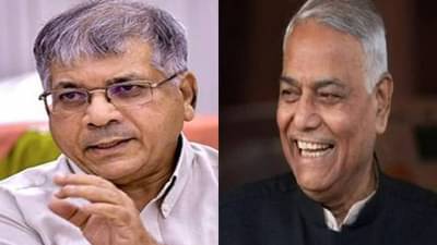 Prakash Ambedkar : यशंवत सिन्हांनी राष्ट्रपतीपदाच्या शर्यतीतून माघार घ्यावी, प्रकाश आंबेडकरांनी दिलं कारण