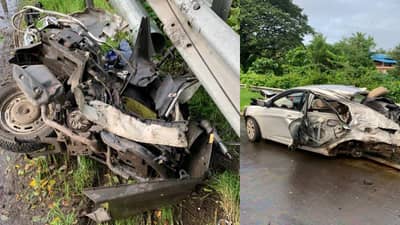 Navi Mumbai Accident : पामबीच रोडवर भीषण अपघात! दूध टाकण्यासाठी गेलेल्या तरुणाला कारची जोरदार धडक, झाडीत फेकला गेलेला तरुण जागीच ठार