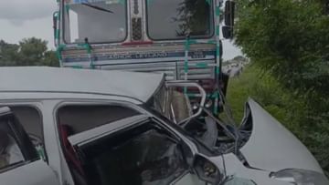 Pandharpur Accident : पंढरपूरमध्ये मारुती कार आणि ट्रकचा अपघात, दोघांचा जागीच मृत्यू
