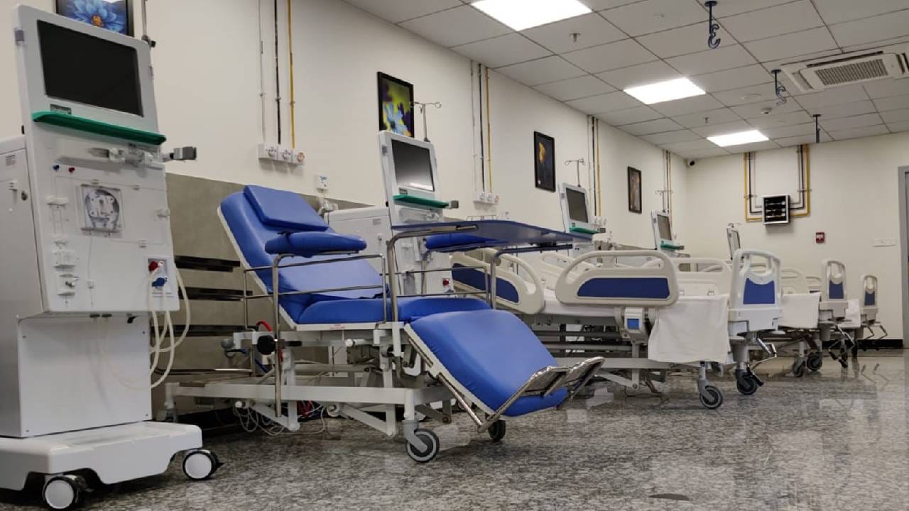 Thane: मुंब्र्यात पालिकेचे नवे डायलिसिस केंद्र, 'या' रुग्णालयात घेता येणार उपचार Thane: मुंब्र्यात पालिकेचे नवे डायलिसिस केंद्र, 'या' रुग्णालयात घेता येणार उपचार
