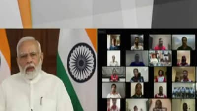 CWG 2022: PM Modi नी खेळाडूंमध्ये भरला जोश, दाखवून द्या, हा नवा हिंदुस्तान आहे