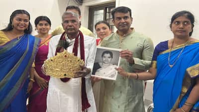 Shirdi: साईबाबांना पाऊण किलोचा सोन्याचा मुकुट दान, पत्नीची शेवटची इच्छा केली पूर्ण