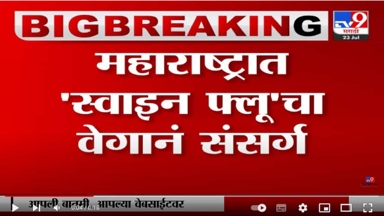 Swine flu' in Maharashtra | महाराष्ट्रात 'Swine flu'चा वेगाने संसर्ग-