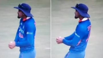 IND vs WI 1st ODI:  शामराह ब्रुक्सची कॅच घेतल्यानंतर श्रेयस अय्यर चक्क मैदानात नाचला, पहा VIDEO