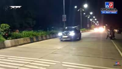 Ambernath : अंबरनाथच्या लोकनगरी बायपासवर कारचालकांची स्टंटबाजी