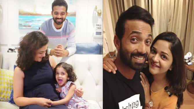 Ajinkya Rahane: रहाणेंच्या घरी पुन्हा पाळणा हलणार! अजिंक्यच्या घरी लवकरच नव्या पाहुण्याचं आगमन होणार