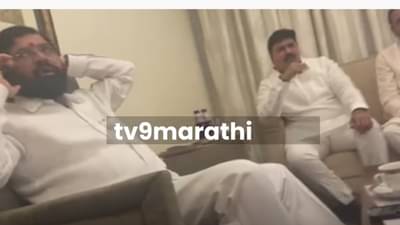 अर्जुन खोतकर आणि मुख्यमंत्री एकनाथ शिंदे यांच्या भेटीचा व्हिडीओ व्हायरल