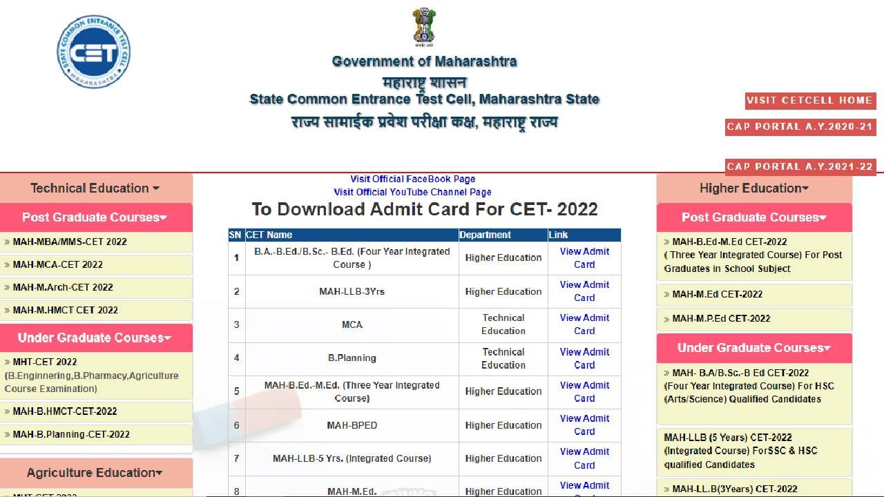 MHT CET Admit Card: MHT-CET PCM चं ॲडमिट कार्ड आज जारी होणार! समजा ॲडमिट कार्डात चुका झाल्या तर...? वाचा MHT CET Admit Card: MHT-CET PCM चं ॲडमिट कार्ड आज जारी होणार! समजा ॲडमिट कार्डात चुका झाल्या तर...? वाचा