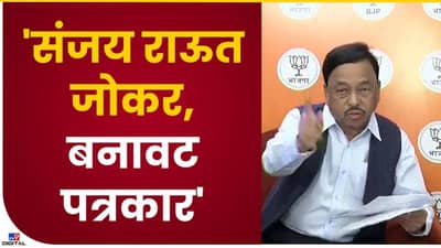 संजय राऊत नीच माणूस;बनावट पत्रकार